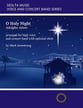 O Holy Night (High Voice and Band) Concert Band sheet music cover